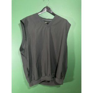 Cutter & Buck - Men's Black Sleeveless Logo Golf Vest - Size XL